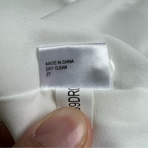 Gianni Bini Tropical Palm Leaf Print Flowing Mini Dress, Size Small - Picture 9 of 11